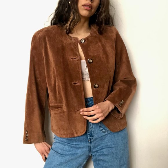 Vintage Suede Blazer/Jacket - Picture 3 of 3
